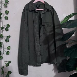 forever 21 green jacket
